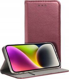 Vega KABURA MAGNETO BOOK DO SAMSUNG A16 BURGUNDOWY>