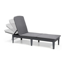 Sun-lounger Allibert by KETER 8711245146294 Grey 187 x 58 x 29 cm