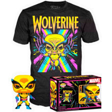 FUNKO POP & Tee Marvel Wolverine Black Light And Short Sleeve T-shirt