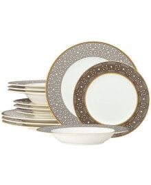 Noritake infinity 12 Piece Set, Service for 4