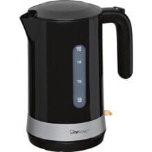 Electric kettles and thermopots wK 3452 - 1.8 L - 2200 W - Black - Water level indicator - Overheat protection - Cordless