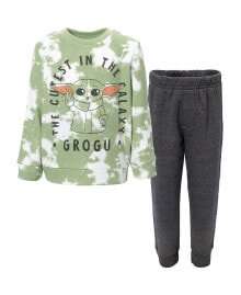 Купить детские комплекты и форма для мальчиков Star Wars: Starwars Boys The Mandalorian The Sweatshirt and Pants Set to