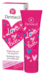 Dermacol Love My Face Восстанавливающий и осветляющий крем для молодой кожи с малиной и лесными ягодами 50 мл