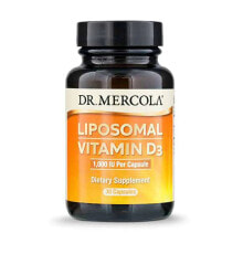 Витамин D dr. Mercola Liposomal Vitamin D3 -- Липосомальный витамин D3 - 1000 МЕ - 30 капсул