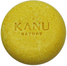 Festes Shampoo mit Piña Colada-Duft für trockenes und strapaziertes Haar - Kanu Nature Shampoo Bar Pina Colada For Dry And Damaged Hair