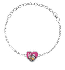 Bracelets romantic silver bracelet Donald and Daisy Duck BS00023SL-5