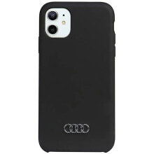 AUDI Silicone iPhone 11XR 6.1 Aulsrip11Q3D1Bk phone case