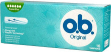 Гигиенические прокладки и тампоны OB Original Super Plus Tampons 16 pcs.