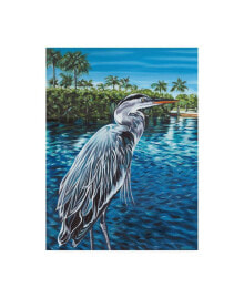 Trademark Global carolee Vitaletti Peaceful Heron I Canvas Art - 37