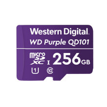 Карты памяти для фото- и видеокамер Western Digital WD Purple SC QD101 карта памяти 256 GB MicroSDXC Класс 10 WDD256G1P0C