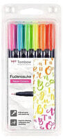 Tombow WS-BH-6P ручка-роллер Ручка-стик Разноцветный