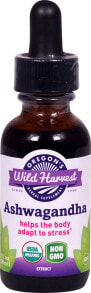 Ашваганда oregon's Wild Harvest Ashwagandha Herbal Supplement ---Травяная добавка Ашваганды - 30 мл