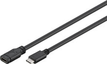 Goobay 45393 USB кабель 1 m 3.2 Gen 1 (3.1 Gen 1) USB C Черный