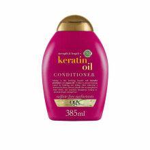 Бальзамы, ополаскиватели и кондиционеры для волос OGX Strength & Length Keratin Oil Conditioner Укрепляющий кондиционер для волос с кератиновым маслом 385 мл