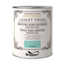 Краска Bruguer Chalky Finish бирюзовый 750 ml