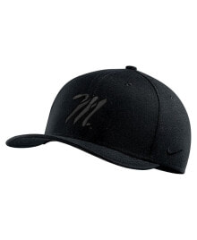 Nike men's Ole Miss Rebels Triple Black Classic99 Performance Flex Hat