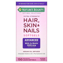 Nature's Bounty Extra Strength Hair Skin & Nails Витаминно-минеральный комплекс  для кожи, ногтей и волос 150 капсул