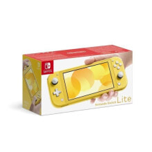 Yellow Nintendo Switch Lite console