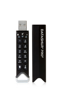 iStorage datAshur PRO2 USB флеш накопитель 256 GB USB тип-A 3.2 Gen 1 (3.1 Gen 1) Черный IS-FL-DP2-256-256
