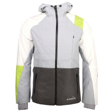 Купить мужские спортивные куртки Diadora: Diadora Bright Be One Full Zip Running Jacket Mens Grey Casual Athletic Outerwea