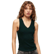 SUPERDRY Vintage Lace Trim Vest