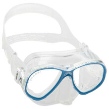 Masks and snorkels for scuba diving