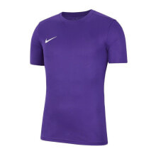 Женские кроссовки мужская футболка спортивная фиолетовая с логотипом Nike Park VII M BV6708-547