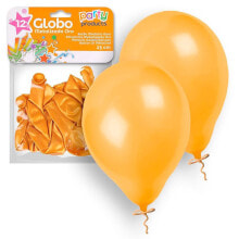 GENERICO Pack 12 Metallic Balloons 23 Cm