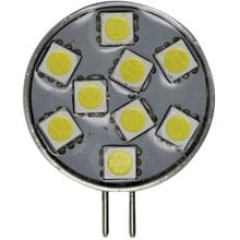 GOLDENSHIP 10-30V 1.8W G4 9 SMD 5050 Vertical Cold Led Bulb