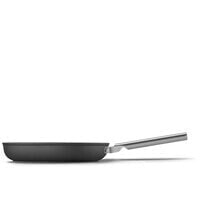 SMEG 30cm Frying Pan Black CKFF3001BLM - Round - All-purpose pan - Black - Stainless steel - PTFE - 250 °C - Aluminium - Stainless steel