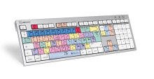 Клавиатуры Logickeyboard LKB-PPROCC-CWMU-UK клавиатура USB QWERTY Английский Белый