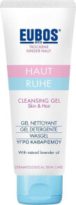 Средства для купания малышей Eubos Haut Ruhe Cleansing Gel Skin& Hair  Нежный гель для мытья тела и волос детей и младенцев 125 мл
