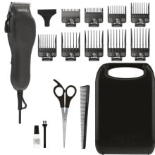 Kabelgebundener Haarschneider WAHL SMOOTH PRO BLACK EDITION 9 Fhrungskmme und Zubehr