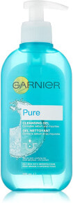 Жидкие очищающие средства Garnier Pure Cleansing Gel Гель для умывания с салициловой кислотой для жирной и проблемной кожи 200 мл