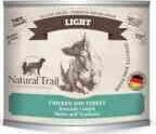 Купить влажные корма для собак Natural Trail: Natural Trail NATURAL TRAIL PIES pusz.200g LIGHT CHICKEN, TURKEY /6