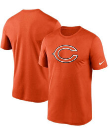 Nike men's Orange Chicago Bears Logo Essential Legend Performance T-shirt