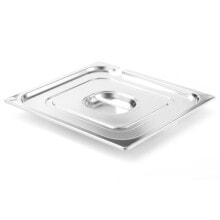 Посуда и емкости для хранения продуктов GN lid with cutout for 1/4 GN ladle - Hendi 805145