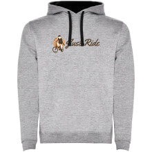 KRUSKIS Just Ride Vintage Two-Colour Hoodie