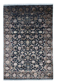 Designer Teppich - 295 x 196 cm - blau