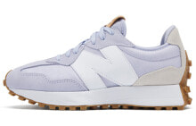 New Balance NB 327 复古 减震透气 低帮 跑步鞋 女款 紫色 / Кроссовки New Balance NB 327 WS327RC