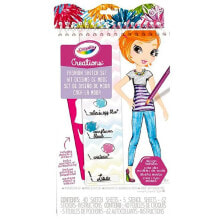 CRAYOLA Fashion Sketch Set Sticker