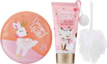 Körperpflegeset - Accentra Dreamy Winter Set (Duschschwamm 1St. + Handcreme 60ml)