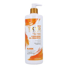 Шампуни для волос cantu TXTR Sleek OIl Shampoo Бессульфатный шампунь для кудрявых и окрашенных волос  473 мл