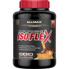 Whey Protein aLLMAX Nutrition IsoFlex Pure Whey Protein Isolate Peanut Butter Chocolate -- 5 lbs