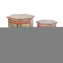 Set of 2 tables DKD Home Decor Arab 48 x 41,5 x 49 cm