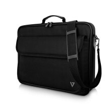 Мужские сумки для ноутбуков V7 CCK16-BLK-3E сумка для ноутбука 40,9 cm (16.1") Портфель Черный