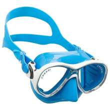 Masks and snorkels for scuba diving