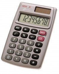 Genie 510 калькулятор Карман Базовый Серый 10274