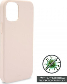 чехол силиконовый нежно-розовый iPhone 12 Mini