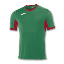 Мужские спортивные футболки мужская спортивная футболка зеленая с логотипом Joma Champion IV